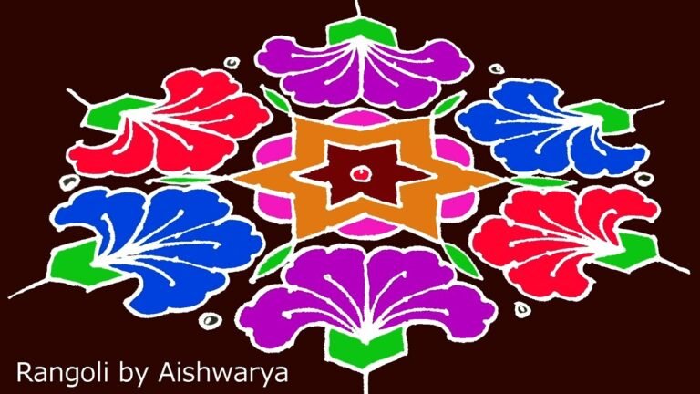 Beautiful Margazhi Kolam