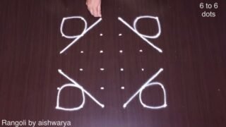 Draw Kolam For Easy Way