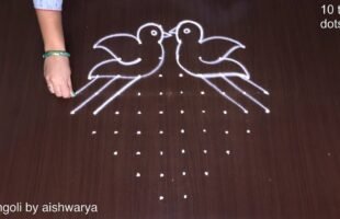 10×2 Margazhi Madham New Year Kolam