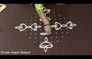 11 by 3 Dots Deepavali Muggulu