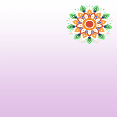 11 to 1 dots Rangoli Designs