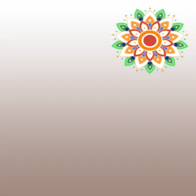 11 to 3 dots Rangoli Designs
