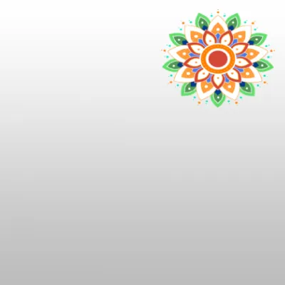 11 to 6 dots Rangoli Designs