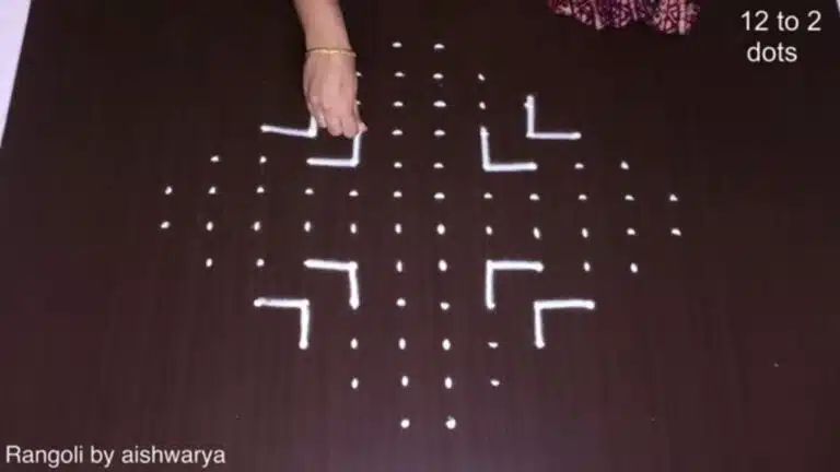 12×2 dots muggulu