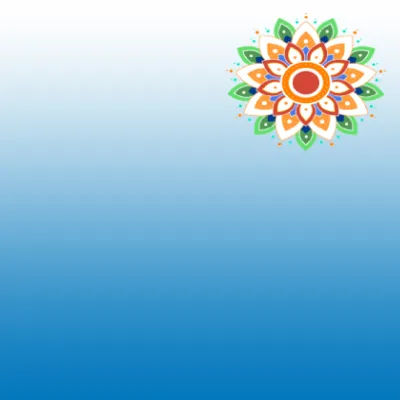 12 to 4 dots Rangoli Designs
