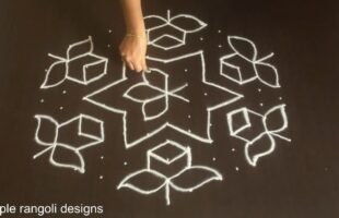 13 Se 7 Dots Beautiful New Muggulu For Sankranthi