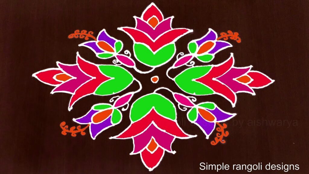 13×1 dots Pongal kolam