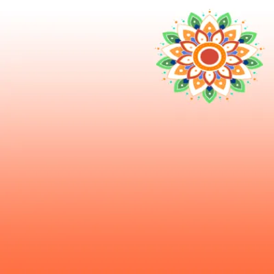 14 to 2 dots Rangoli Designs