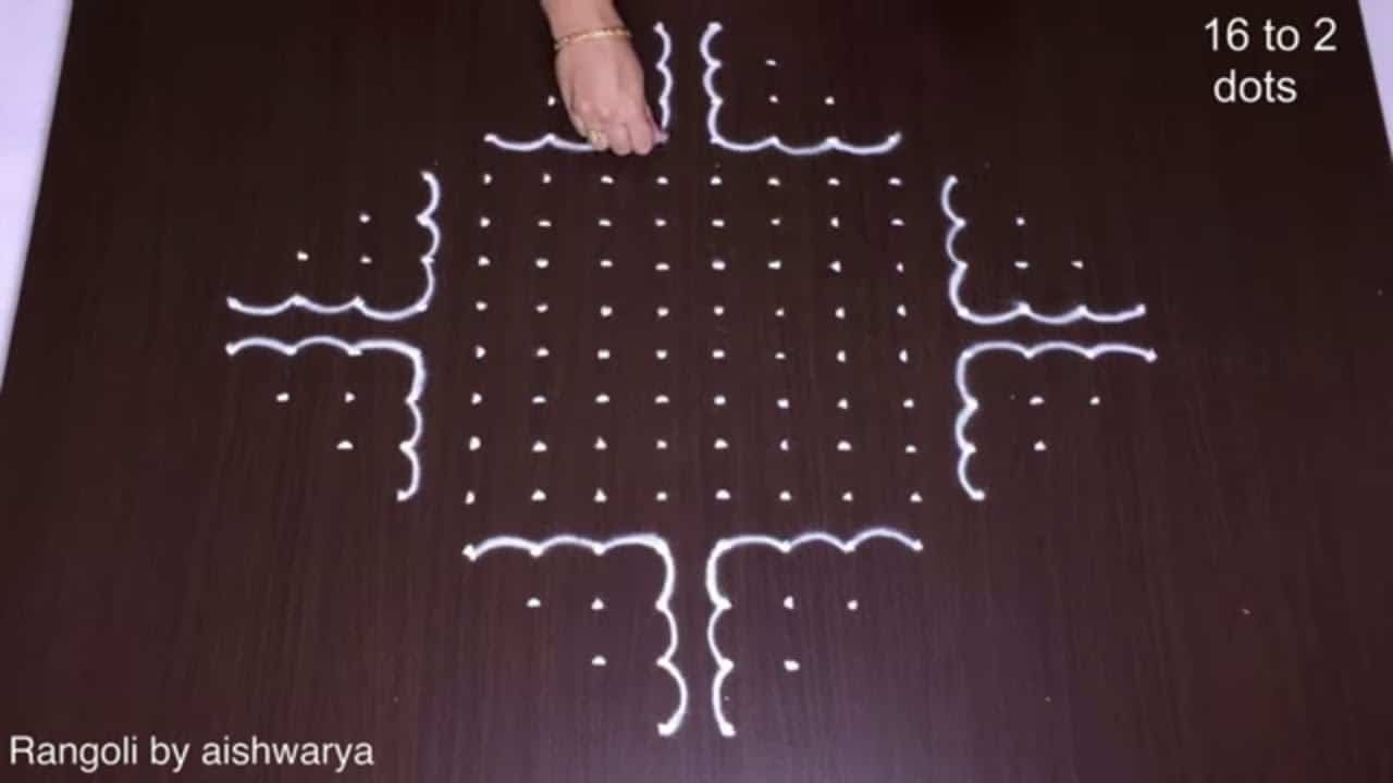 16 To 2 Chukki Kolangal