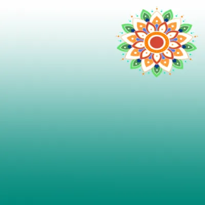 16 to 2 dots Rangoli Designs