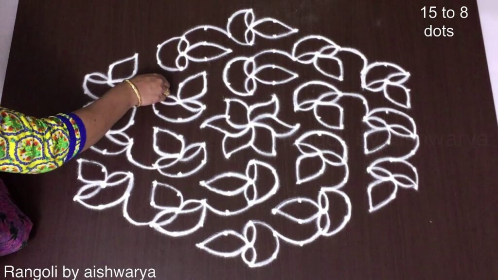 18 diyas kolam