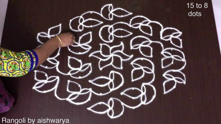 18 diyas kolam