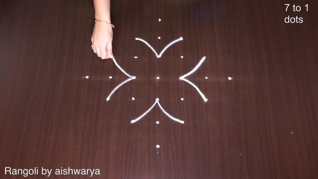 two Tuesday rangolis