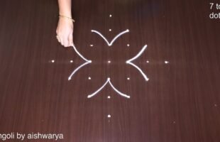 2 Beautiful Tuesday Special Rangolis