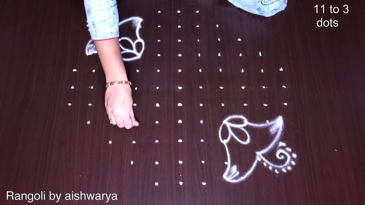 2 Very Easy Simple Rangoli