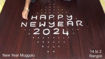 2024 New Year Muggulu
