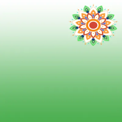 3 to 1 dots Rangoli Designs