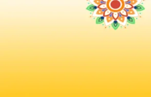 3 to 3 dots Rangoli Designs