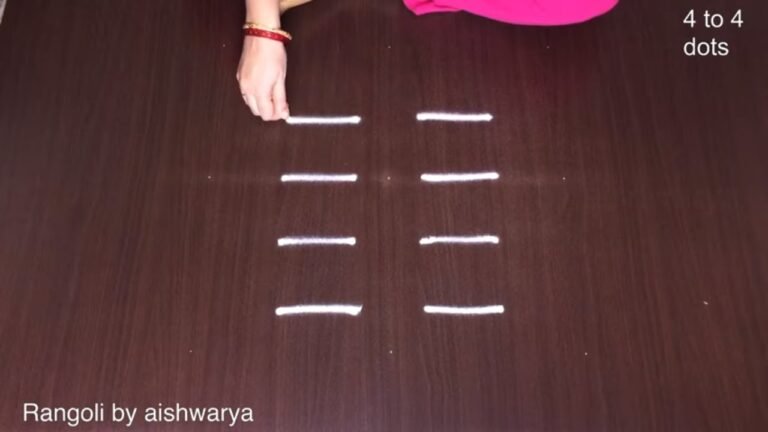 4 pulli 4 varisai kolam
