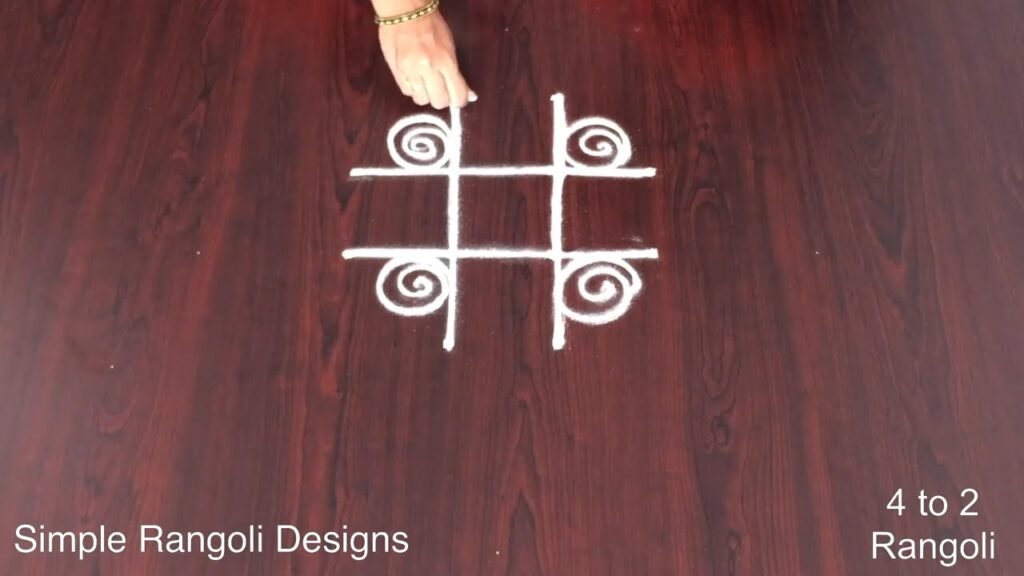 4-to-2 dot padi kolam