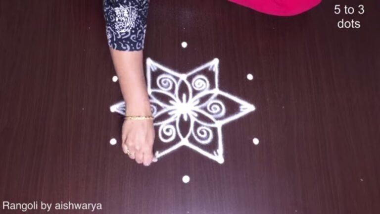 5×3 interlaced dots muggulu