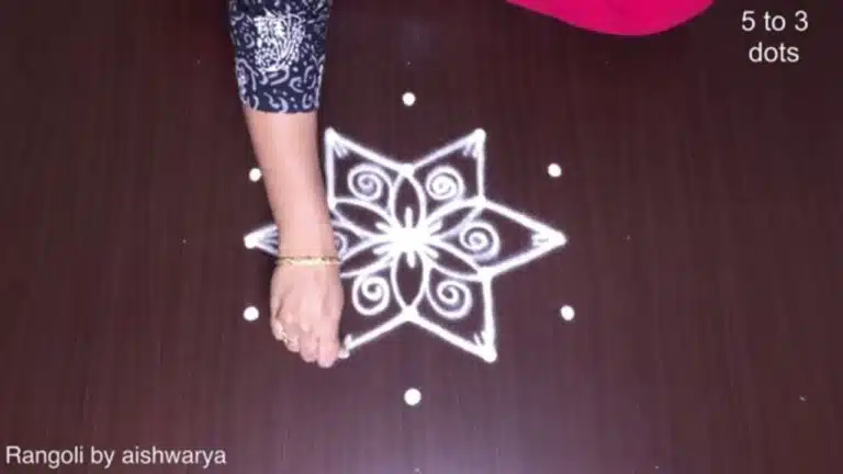 5×3 interlaced dots muggulu