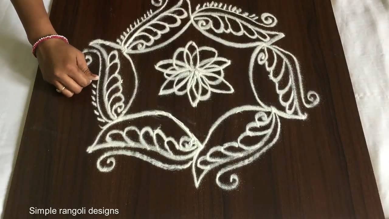 5-3 Latest Rangoli Kolam for Pongal
