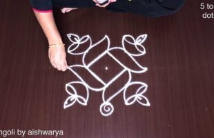 5-5 Special Deepam Muggulu