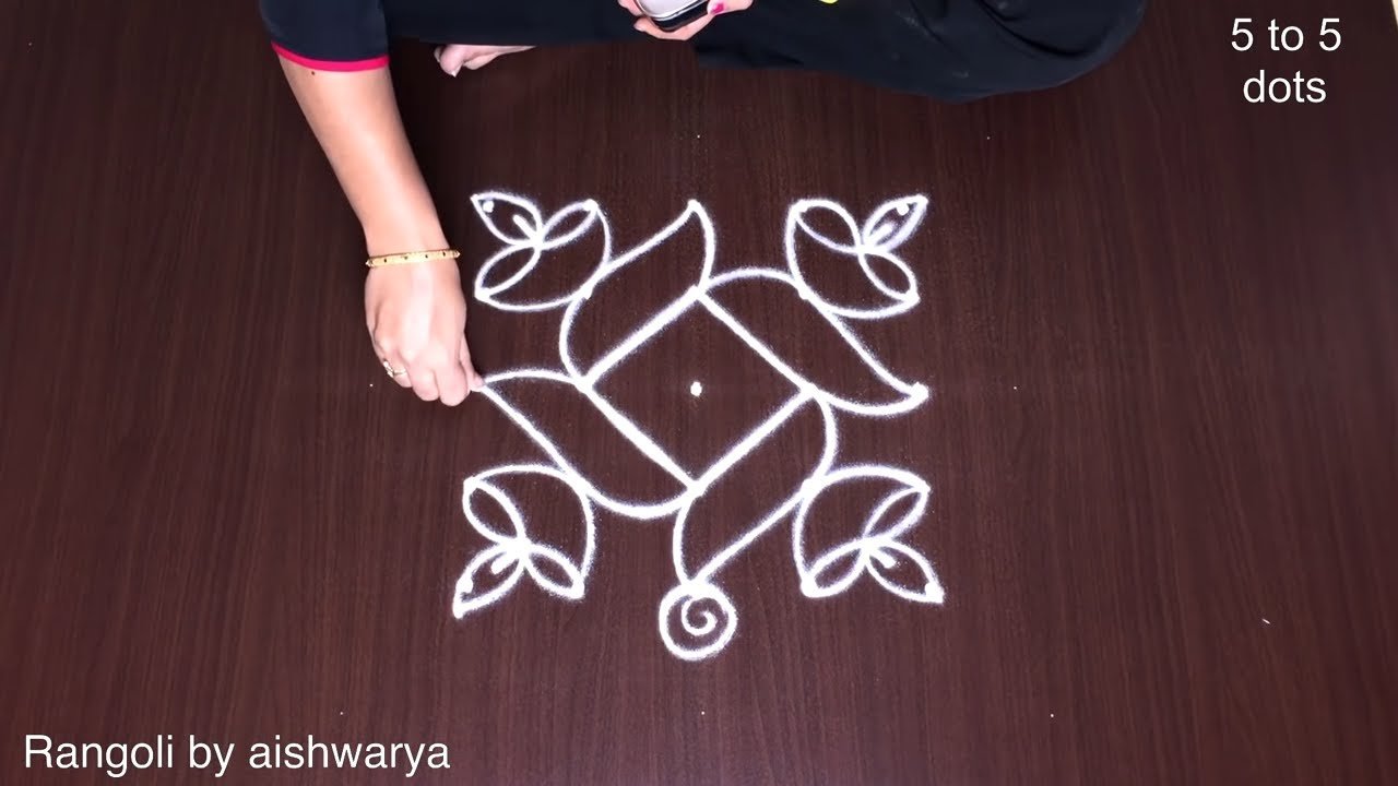 5-5 Special Deepam Muggulu