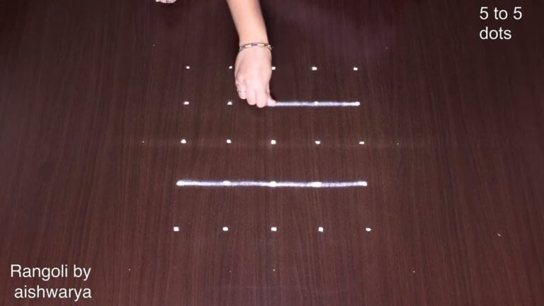5×5 dots traditional muggulu