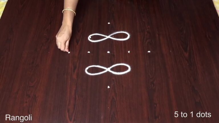 5-to-1 dot chukkala muggulu