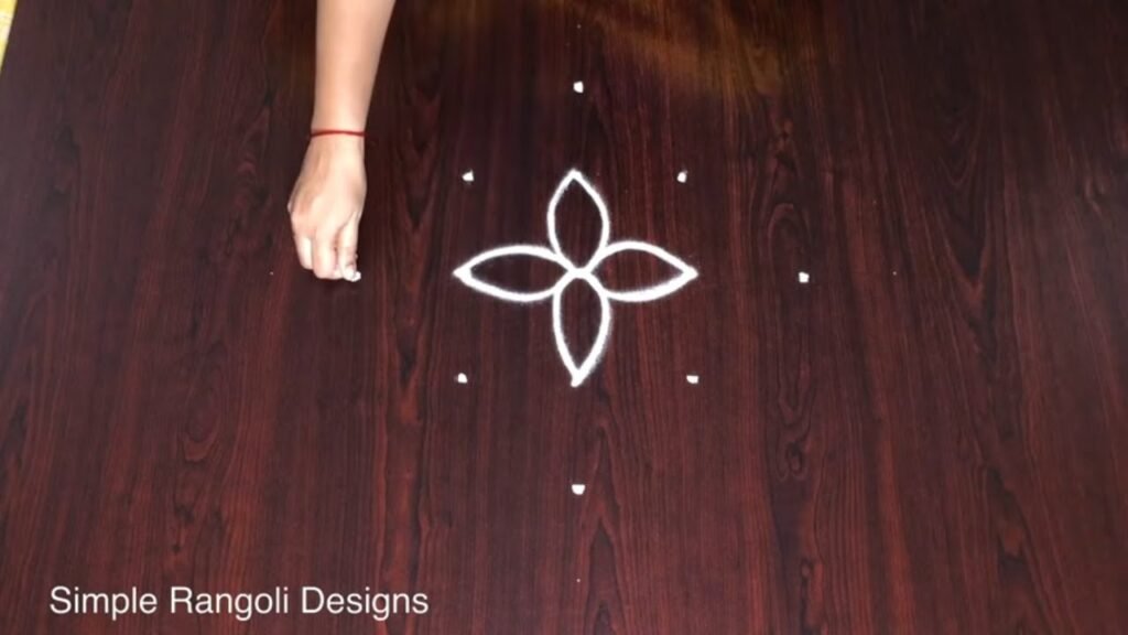 5-to-1 dot traditional kolam