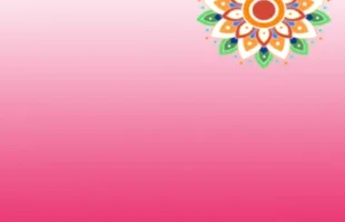5 to 3 dots Rangoli Designs