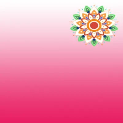5 to 3 dots Rangoli Designs