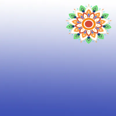 5 to 5 dots Rangoli Designs