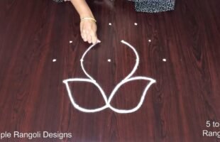 5×3 Kutty Kolam Rangoli
