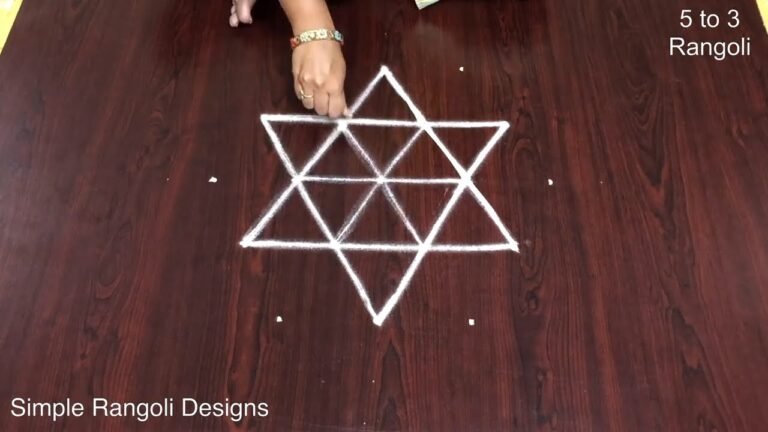 5×3 dots modern muggulu