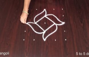 5×5 Dots Daily Rangoli
