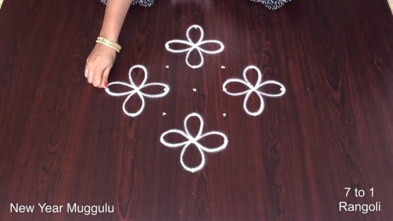7 dots chukkala muggulu