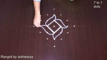 7 Dots Daily Routine Kolams