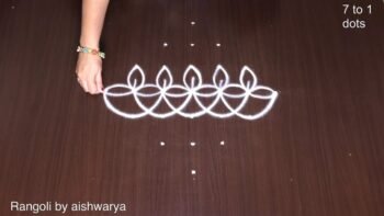 7×1 Dots Karthigai Deepam