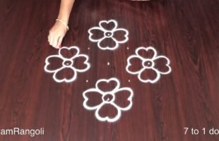 7×1 Dots Small Muggulu