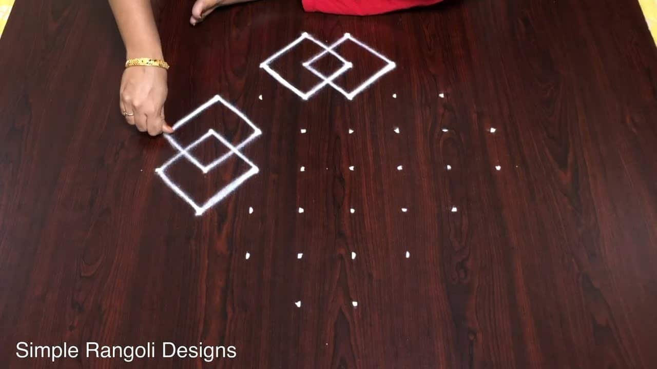 8 Chukkala Muggulu Simple Rangoli