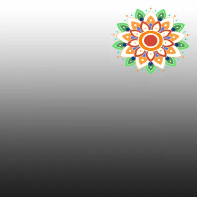 8 to 8 dots Rangoli Designs