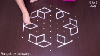 9-5 Dots New Apartment Kolams