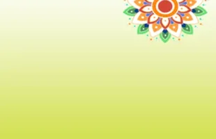 9 to 1 dots Rangoli Designs