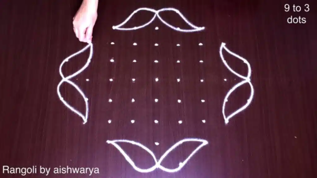 9 to 3 Dots Roja Puvvula Muggulu