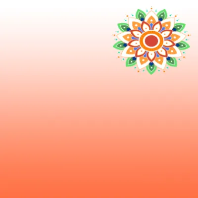 9 to 5 dots Rangoli Designs