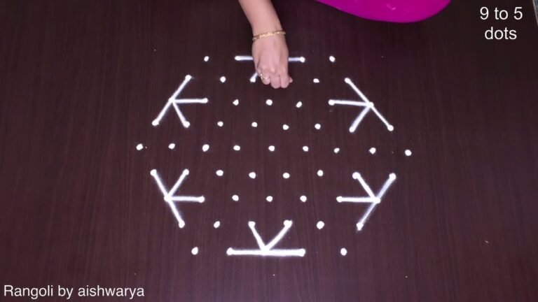 Aadi Friday kolam