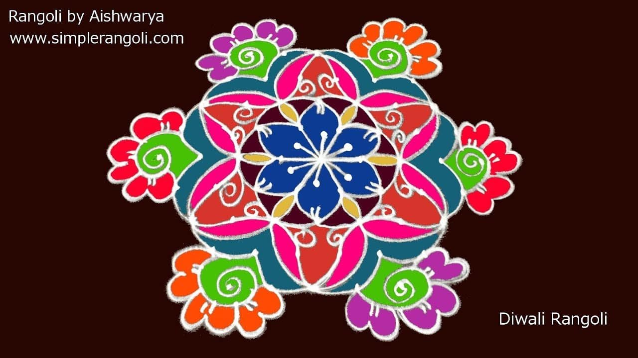 Aadi Matham Special Kolam
